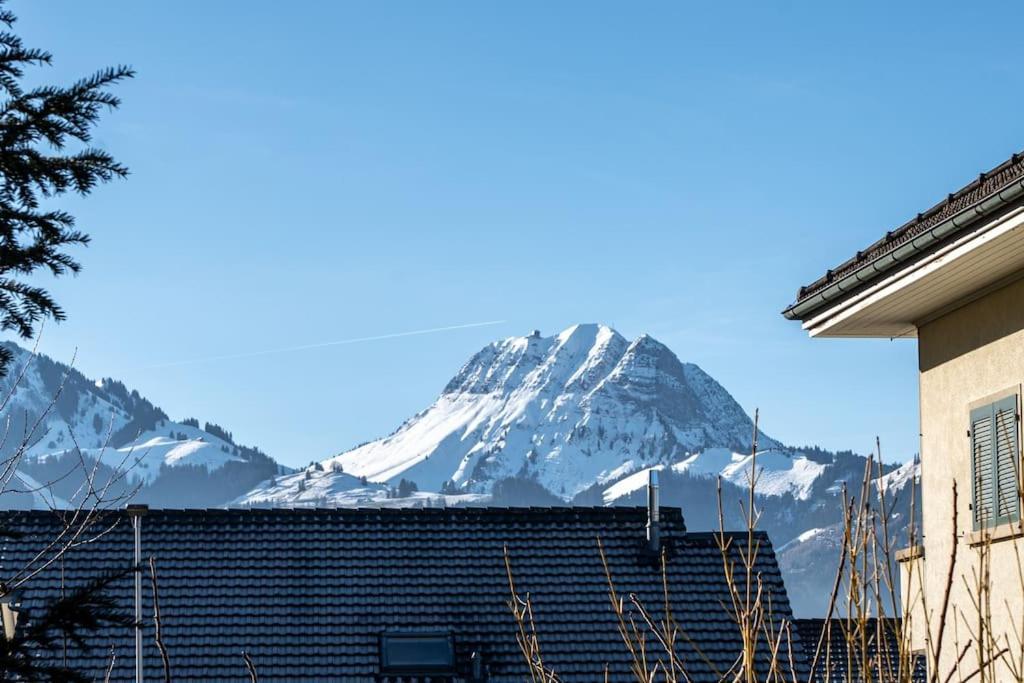 Appartement Spacieux Au Centre De La Gruyere Broc Екстер'єр фото